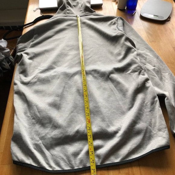 Adidas Hoodie 03  Hooded Sweatshirt  Grey Long Sleeve Men’s Size L - Picture 12 of 16